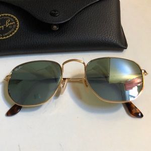 New Authentic Ray-Ban Hexagonal RB3548